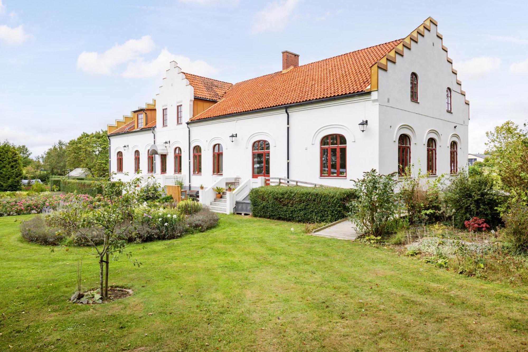 Vita Huset Pa Oesterlen Gärsnäs Exteriér fotografie